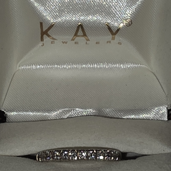 Kay Jewelers Silver Diamond Ring